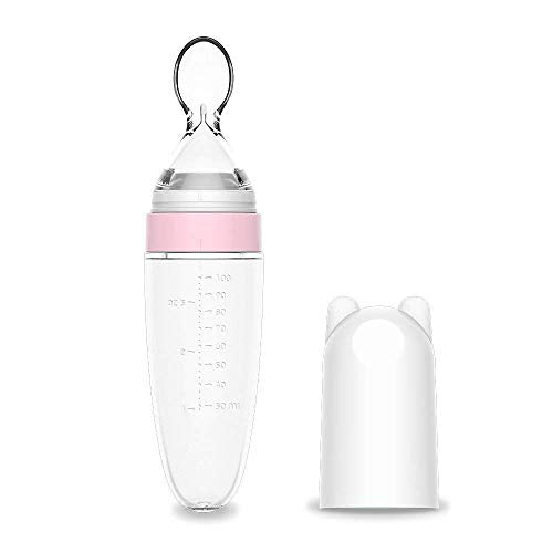 Squeezy Feedy Spoon, babyvoedingslepel met reservoir (BPA vrij)