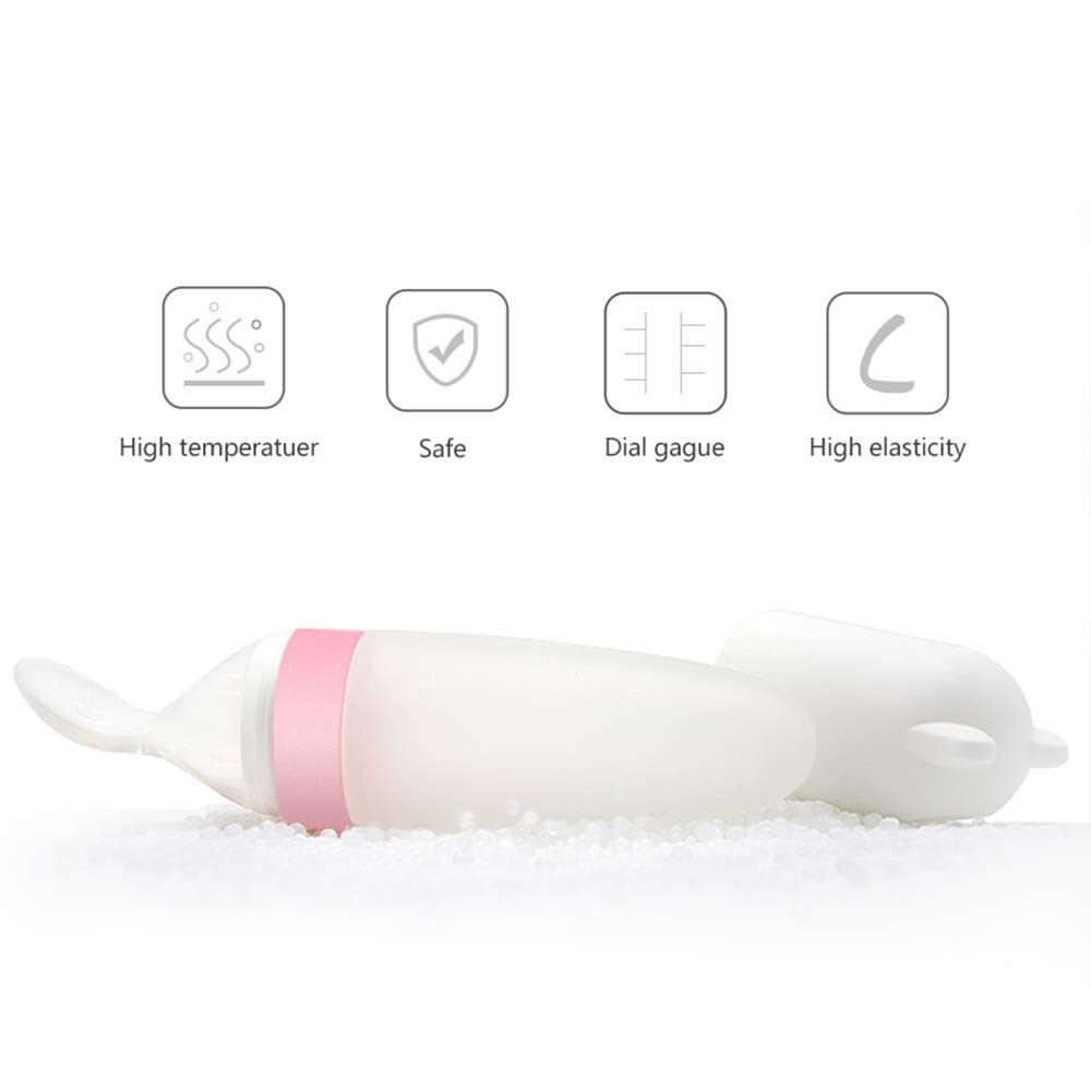 Squeezy Feedy Spoon, babyvoedingslepel met reservoir (BPA vrij)