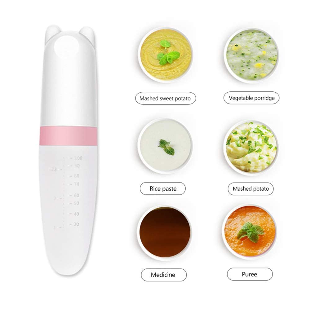 Squeezy Feedy Spoon, babyvoedingslepel met reservoir (BPA vrij)