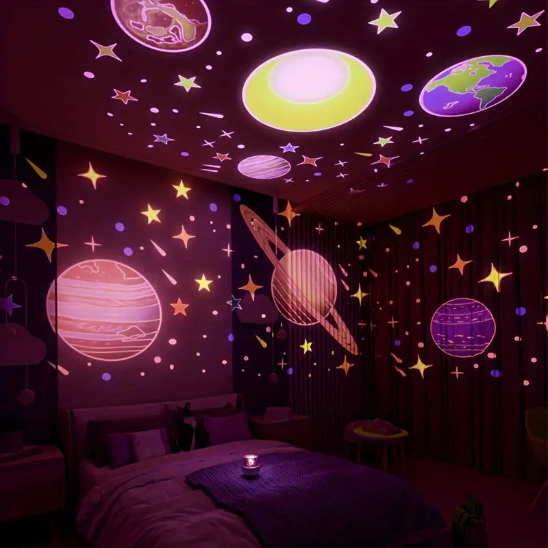 LumaDream laat de kinderkamer veranderen in een magische sterrenhemel vol rust en verwondering