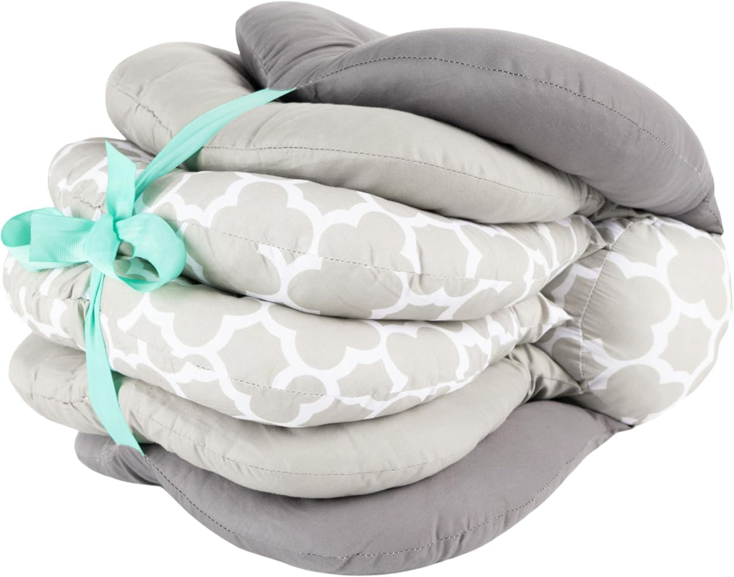 SnuggleNest Adjustable Nursing Pillow biedt ergonomisch comfort voor ouders en baby tijdens voedingen