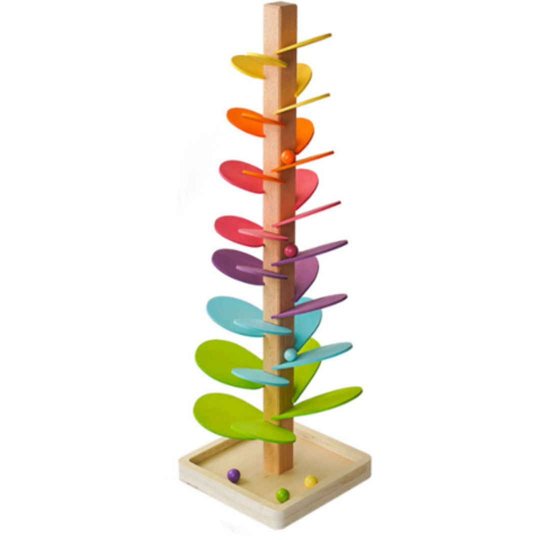 ColorMaze houten regenboogboom ontdek en leer kleuren spelenderwijs