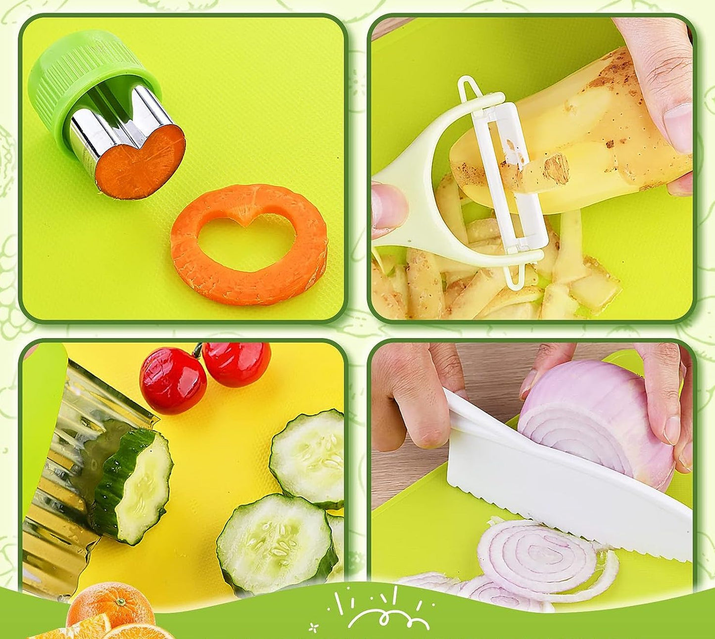 Montessori MiniChef Kookset laat kinderen spelenderwijs koken en leren