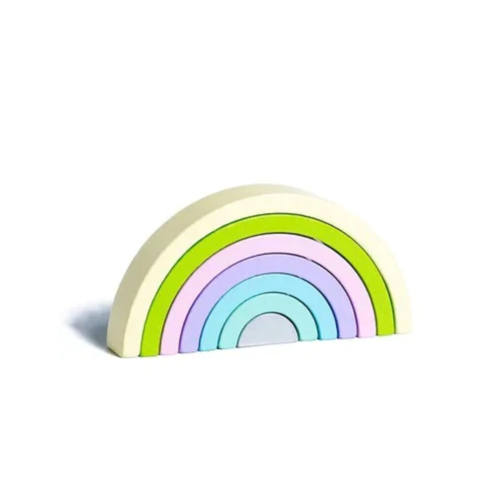 RainbowPlay houten regenboogbstimuleren ogen creativiteit en laten kinderen kleuren ontdekken