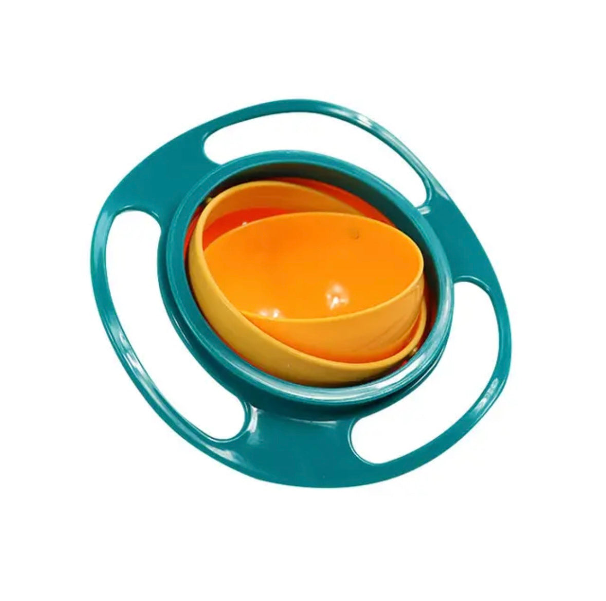 SpinSnack 360° gyro kom voorkomt knoeien en eet zonder stress