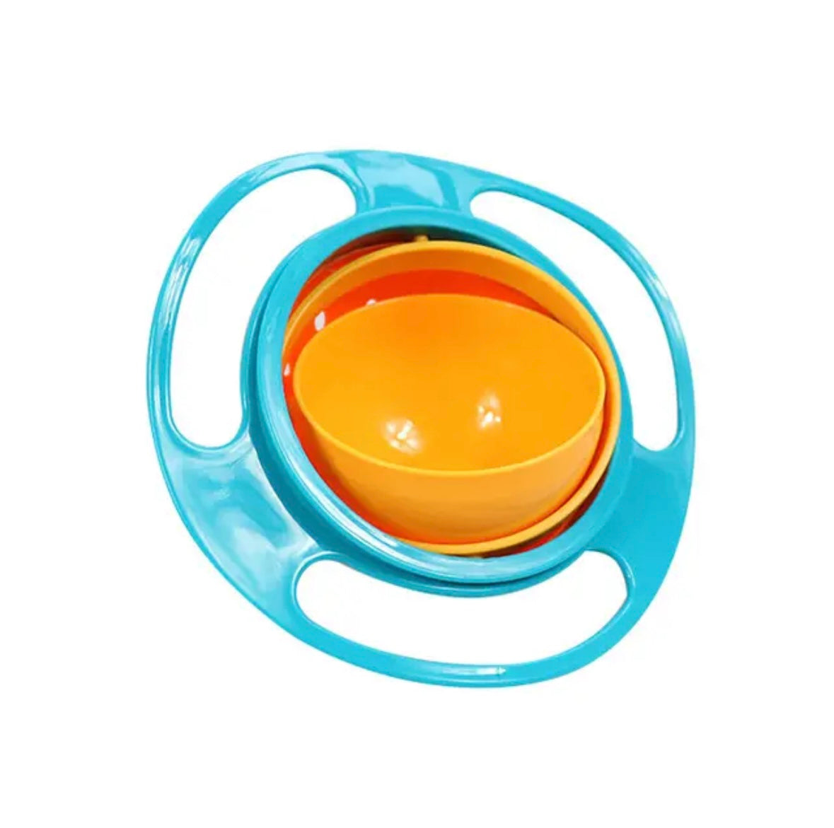 SpinSnack 360° gyro kom voorkomt knoeien en eet zonder stress