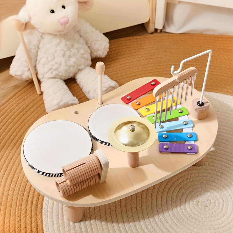 Ontwikkel creativiteit en ritme met de Rhythm & Play Montessori Muziektafel