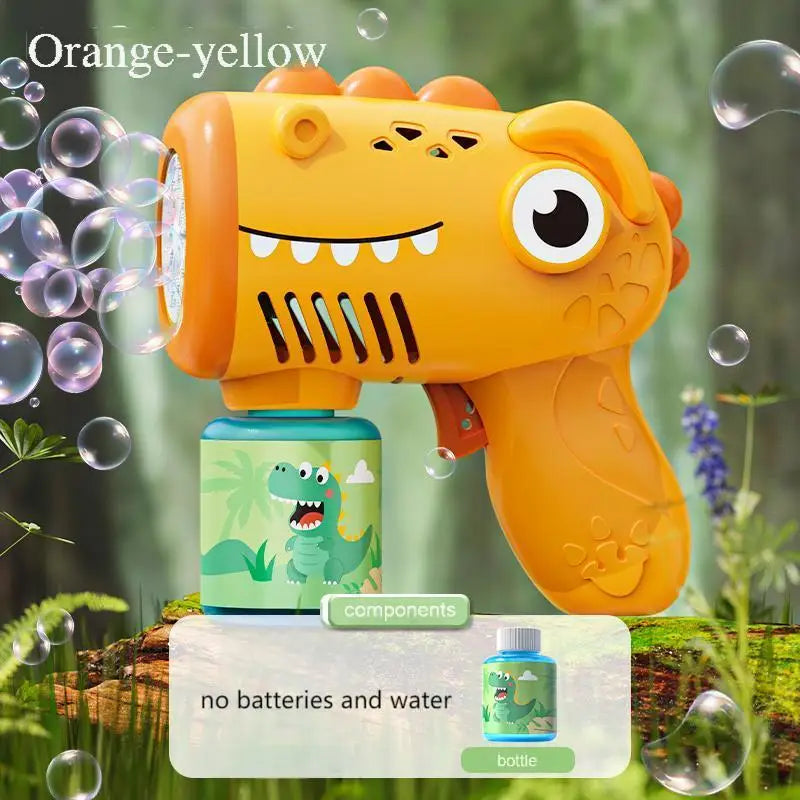Dinosaurus Bubble Gun maakt meer dan 1000 bubbels per minuut voor eindeloos zomerplezier