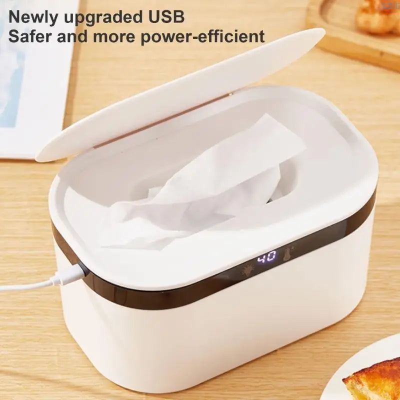 De CozyClean Baby Wipe Warmer zorgt voor warme en zachte doekjes bij elke verschoning