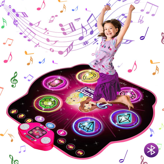 Laat je kind dansen, bewegen en plezier beleven met de DanceStar Galaxy Interactieve Light-Up Dansmat