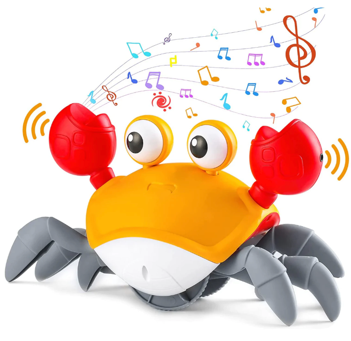 Laat jouw baby kruipen, lachen en ontdekken met de Walking Crab