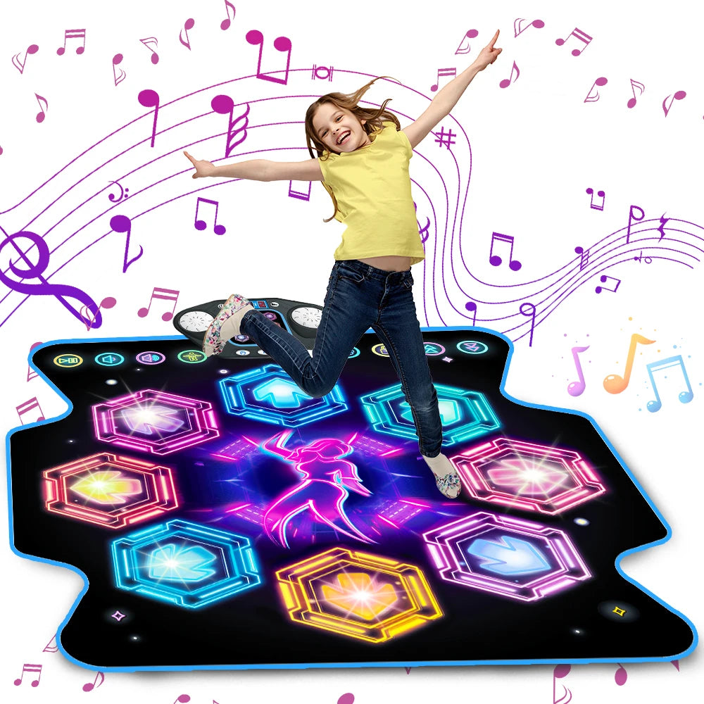 Laat je kind dansen, bewegen en plezier beleven met de DanceStar Galaxy Interactieve Light-Up Dansmat
