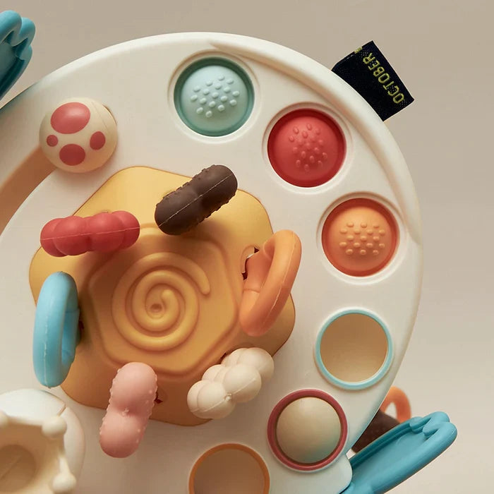 Sensory UFO Montessori Activiteitenspeeltje stimuleert zintuigen en motoriek van je baby