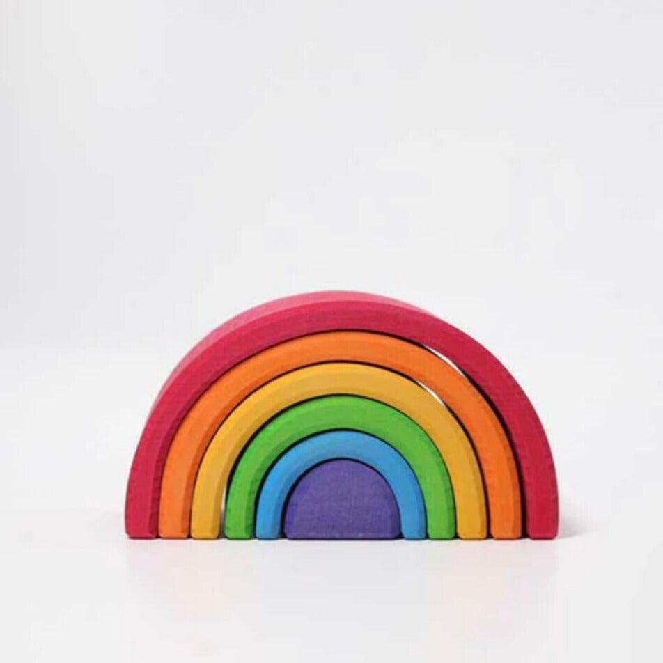 RainbowPlay houten regenboogbstimuleren ogen creativiteit en laten kinderen kleuren ontdekken