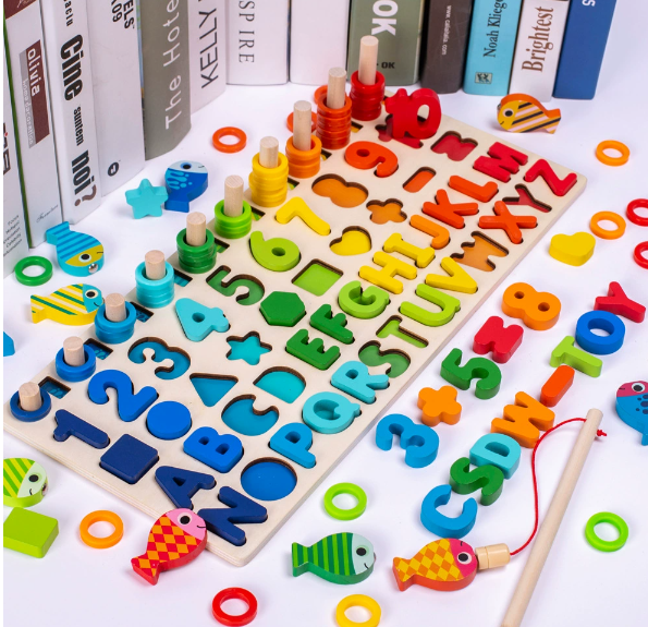 Stimuleer spelenderwijs de hersenontwikkeling met het Learn Board Montessori speelbord