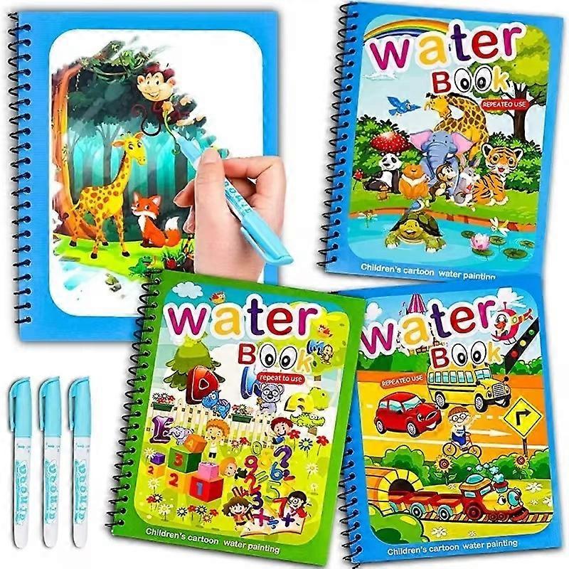 AquaWonder magisch water kleurboek laat je kind spelenderwijs kleuren ontdekken en creatief worden