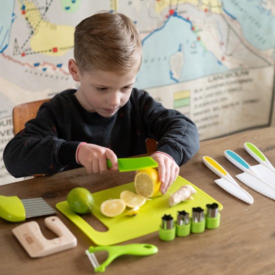 Montessori MiniChef Kookset laat kinderen spelenderwijs koken en leren