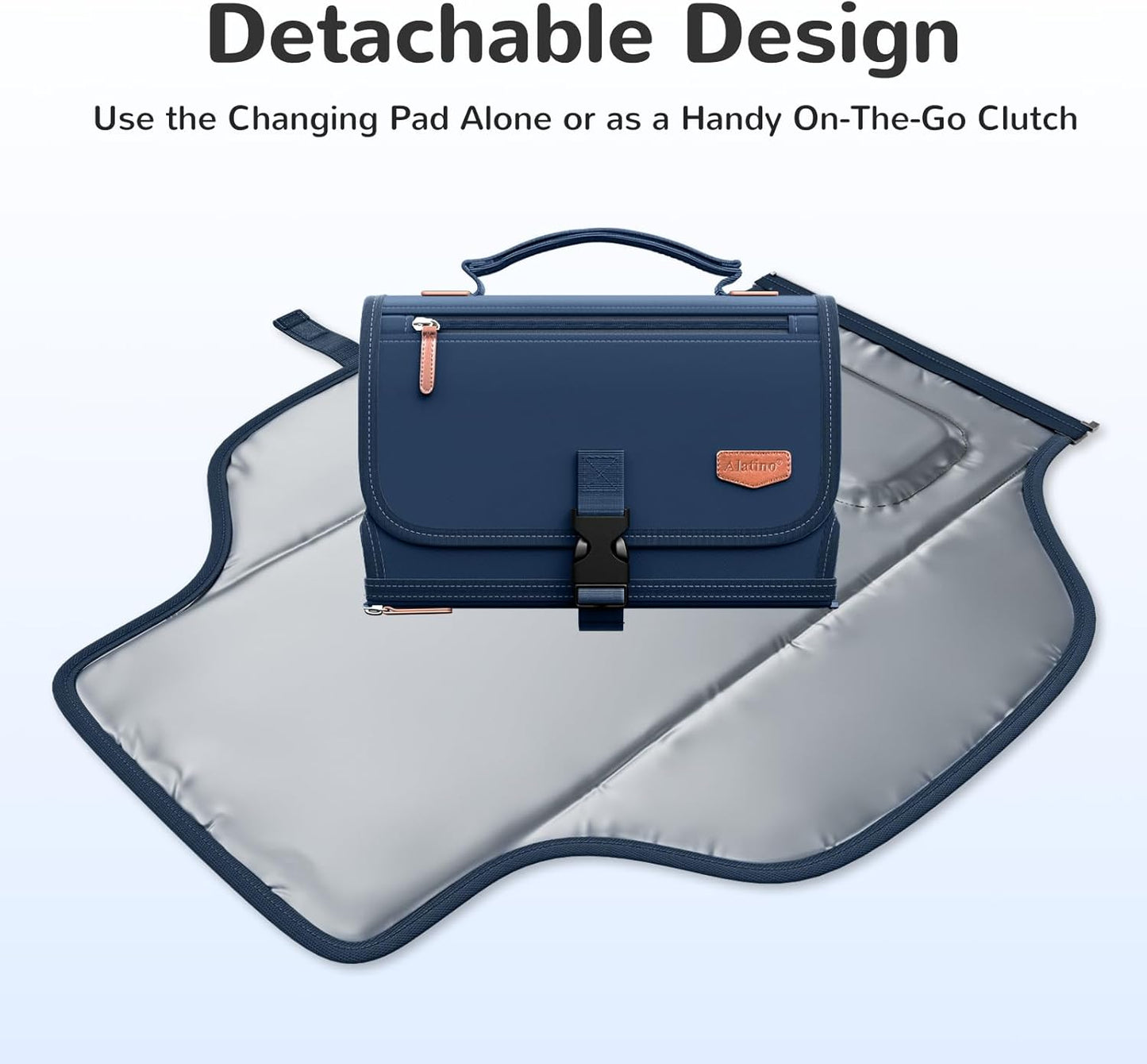 CozyClutch™ de luier verschoonmat voor onderweg