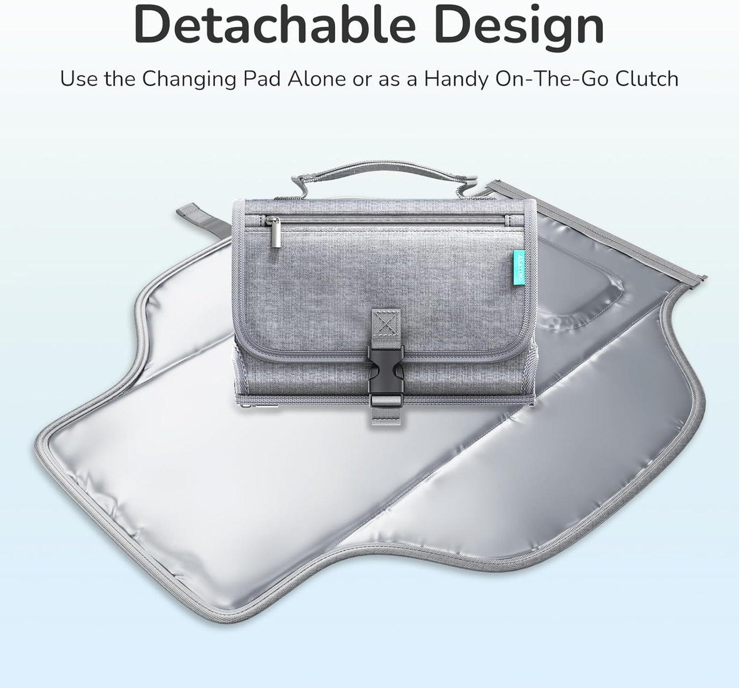 CozyClutch™ de luier verschoonmat voor onderweg