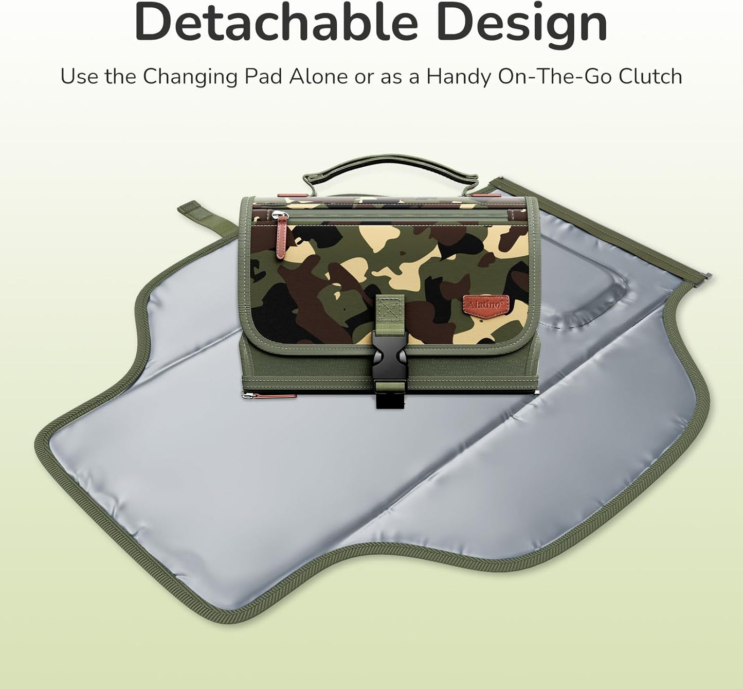 CozyClutch™ de luier verschoonmat voor onderweg