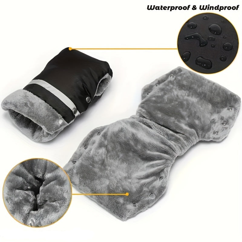 WarmHands Kinderwagen Handschoenen houden je handen warm en comfortabel tijdens winterse wandelingen