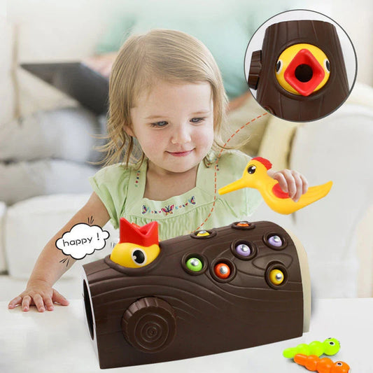 Montessori wormenjacht speel en leer set