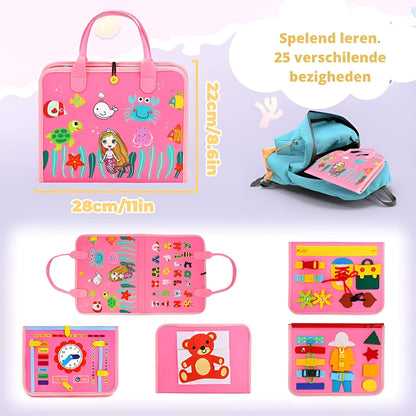 Travel & Learn Montessori Busy Board