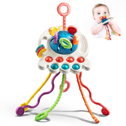 Sensory UFO Montessori Activiteitenspeeltje stimuleert zintuigen en motoriek van je baby