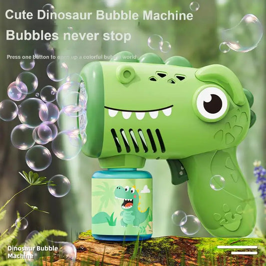 Dinosaurus Bubble Gun maakt meer dan 1000 bubbels per minuut voor eindeloos zomerplezier
