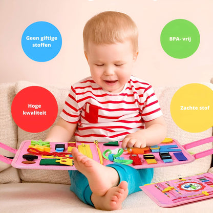 Travel & Learn Montessori Busy Board