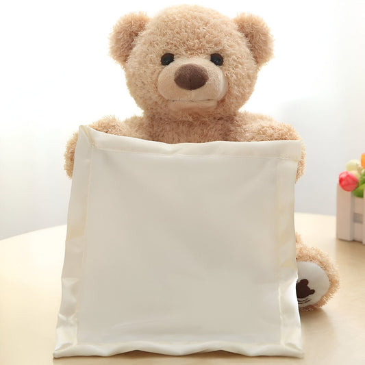 Peek-A-Boo Bear is de interactieve kiekeboe knuffel die je baby laat lachen en ontdekken