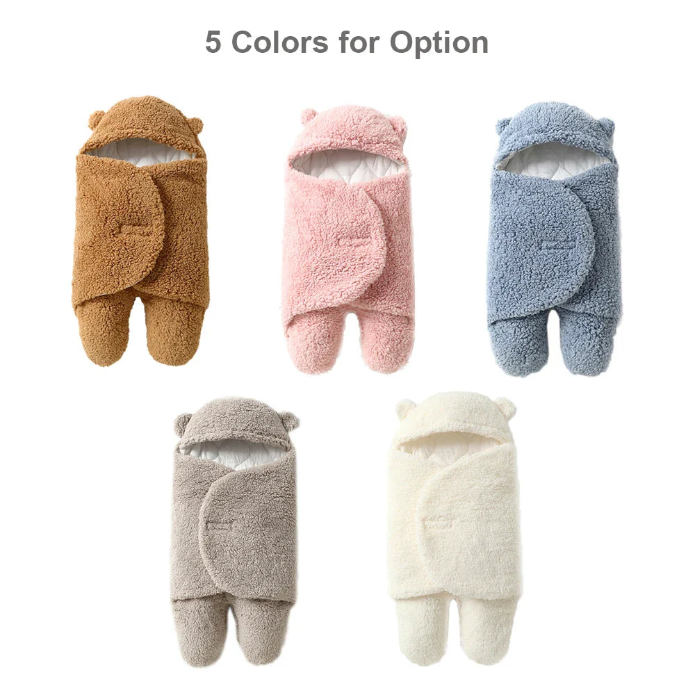 Laat je baby geborgen en comfortabel slapen met de SnuggleBoo Baby Wrap Blanket