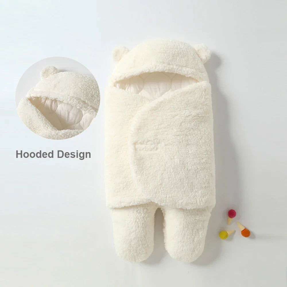 Laat je baby geborgen en comfortabel slapen met de SnuggleBoo Baby Wrap Blanket