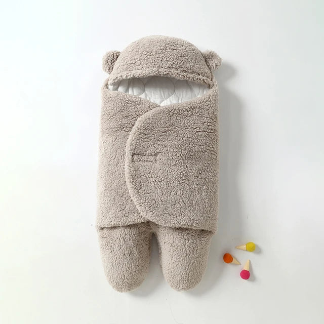 Laat je baby geborgen en comfortabel slapen met de SnuggleBoo Baby Wrap Blanket
