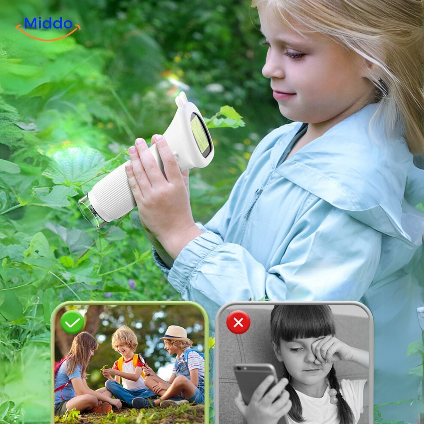 Kidsscope microscoop ontdek de natuurlijke wereld van dichtbij